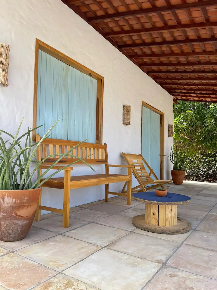 Outdoor sitting area